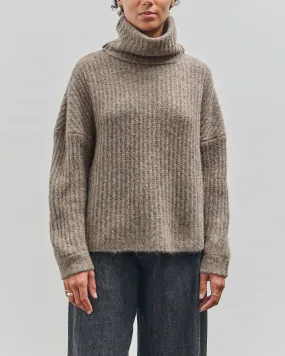 7115 by Szeki Chunky Turtleneck, Umber