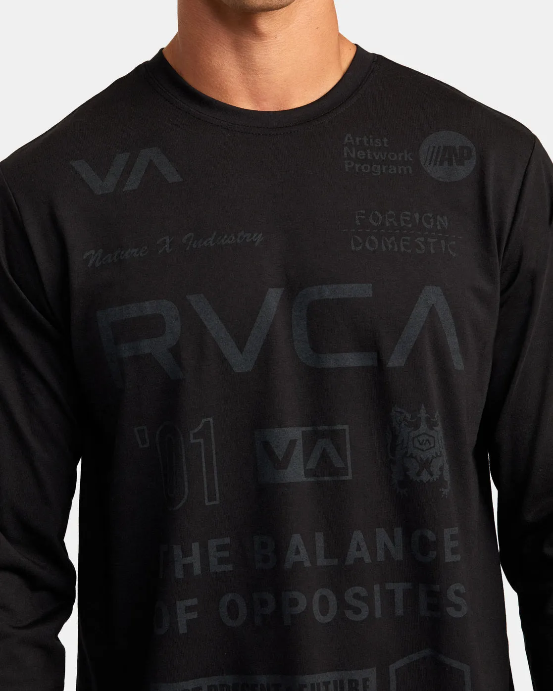 All Brand Long Sleeve Workout Shirt - Black 2