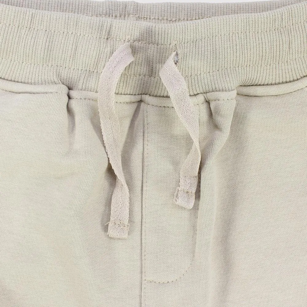 Beige Comfy Cotton Shorts