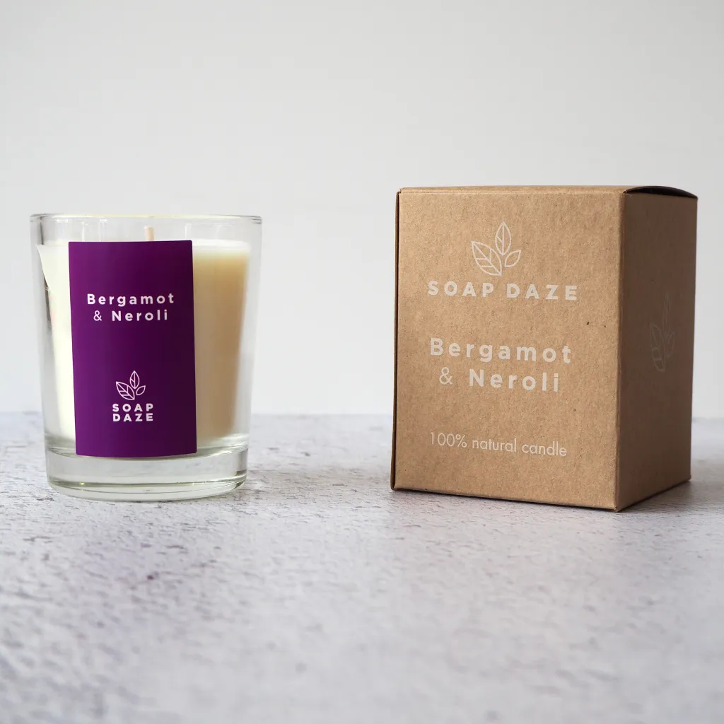 Bergamot and Neroli votive candle