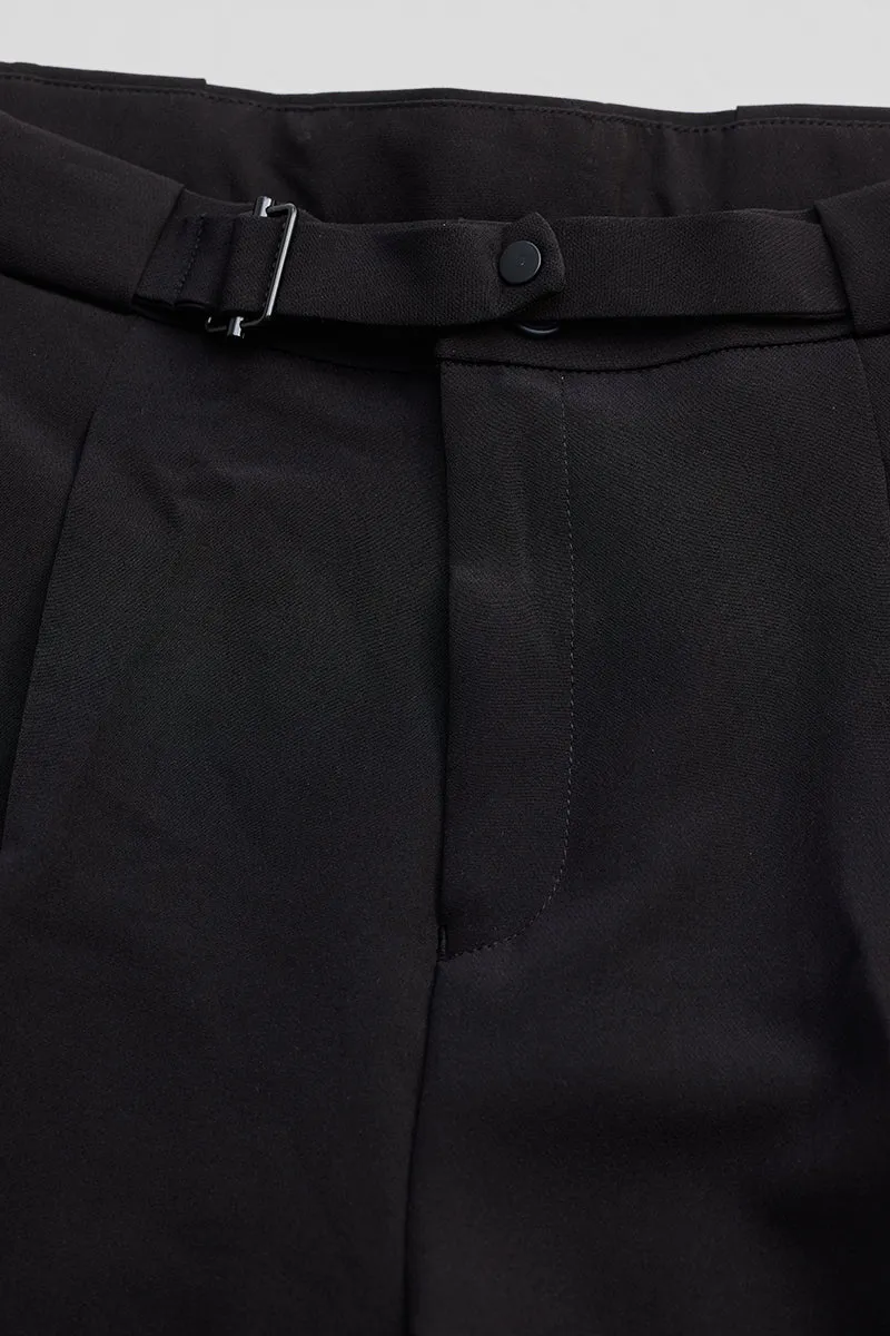 Black Korean Trousers