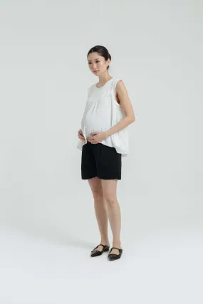 Black That Comfy Maternity Shorts