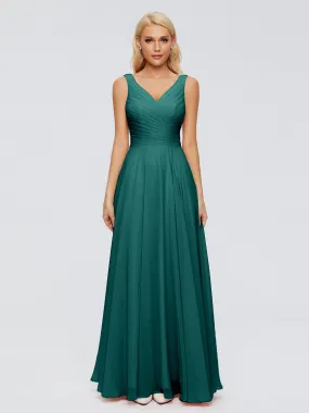 Bridesmaid Dresses Peacock Ryleigh Flowy Chiffon Bridesmaid Dresses With Bow