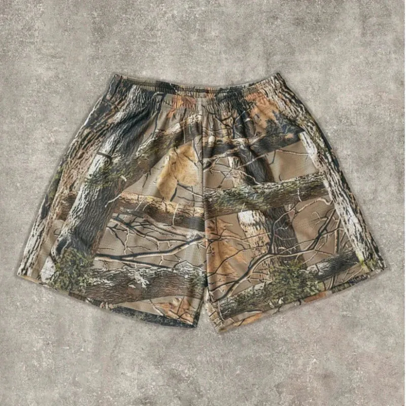 Camo Printed Comfy Shorts