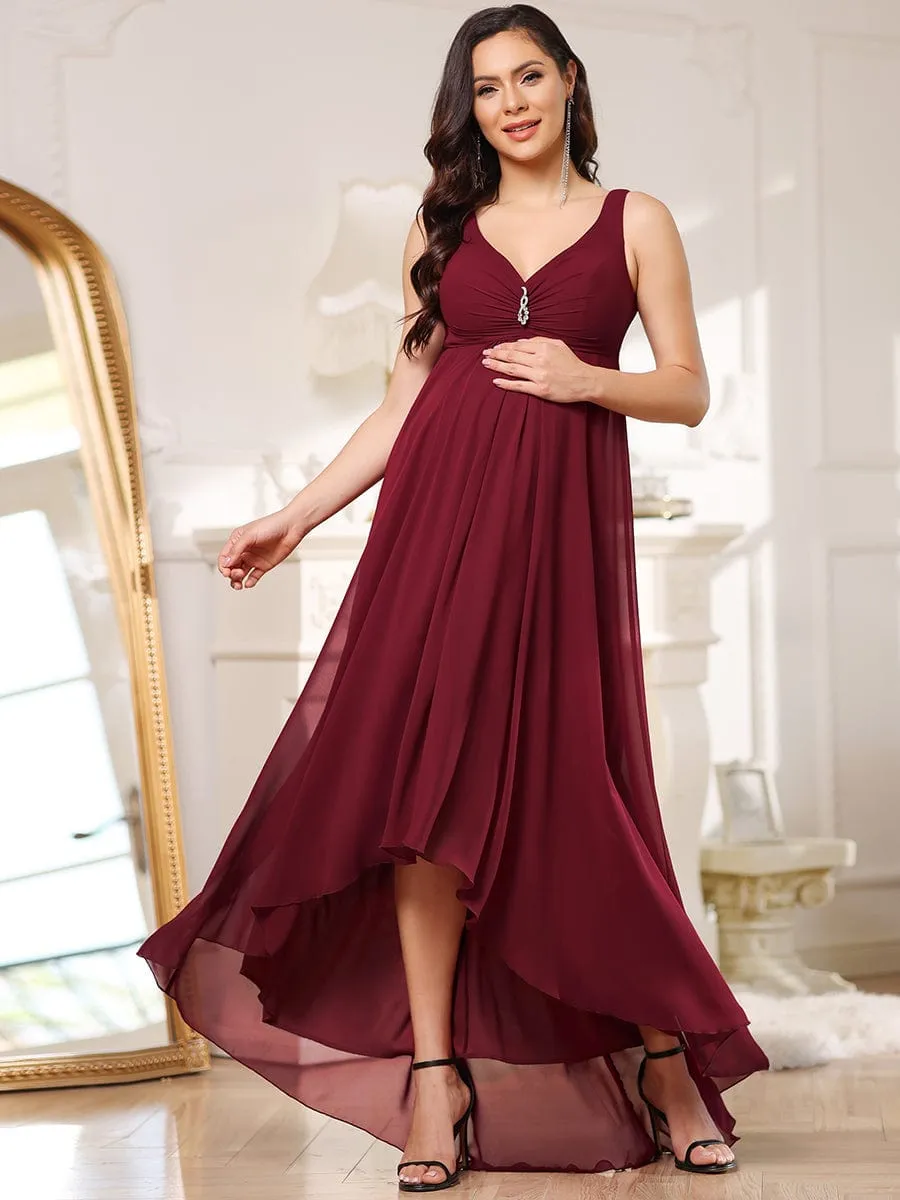 Casual Maternity Maxi Dress