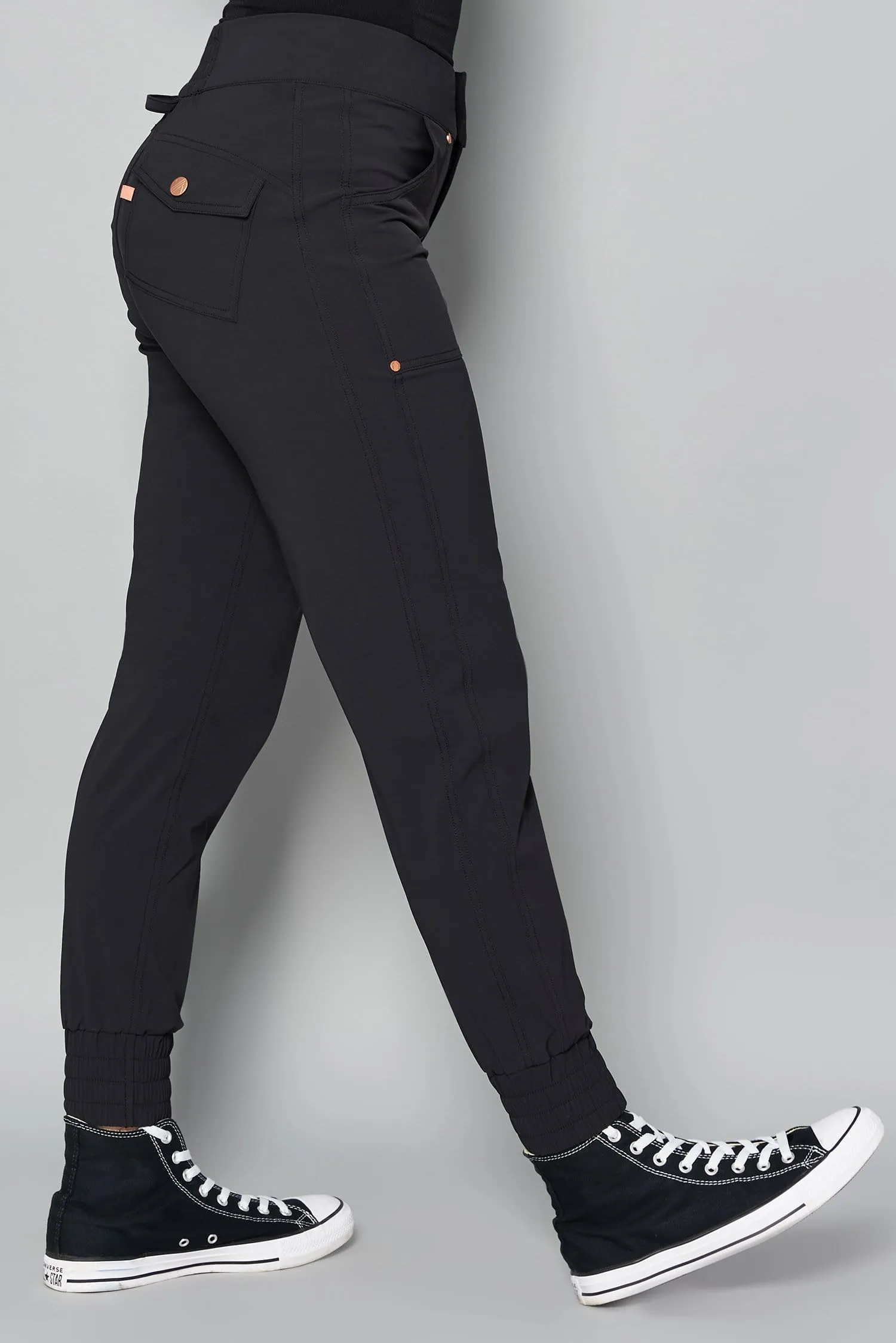 Casual Stroll Pants - Black