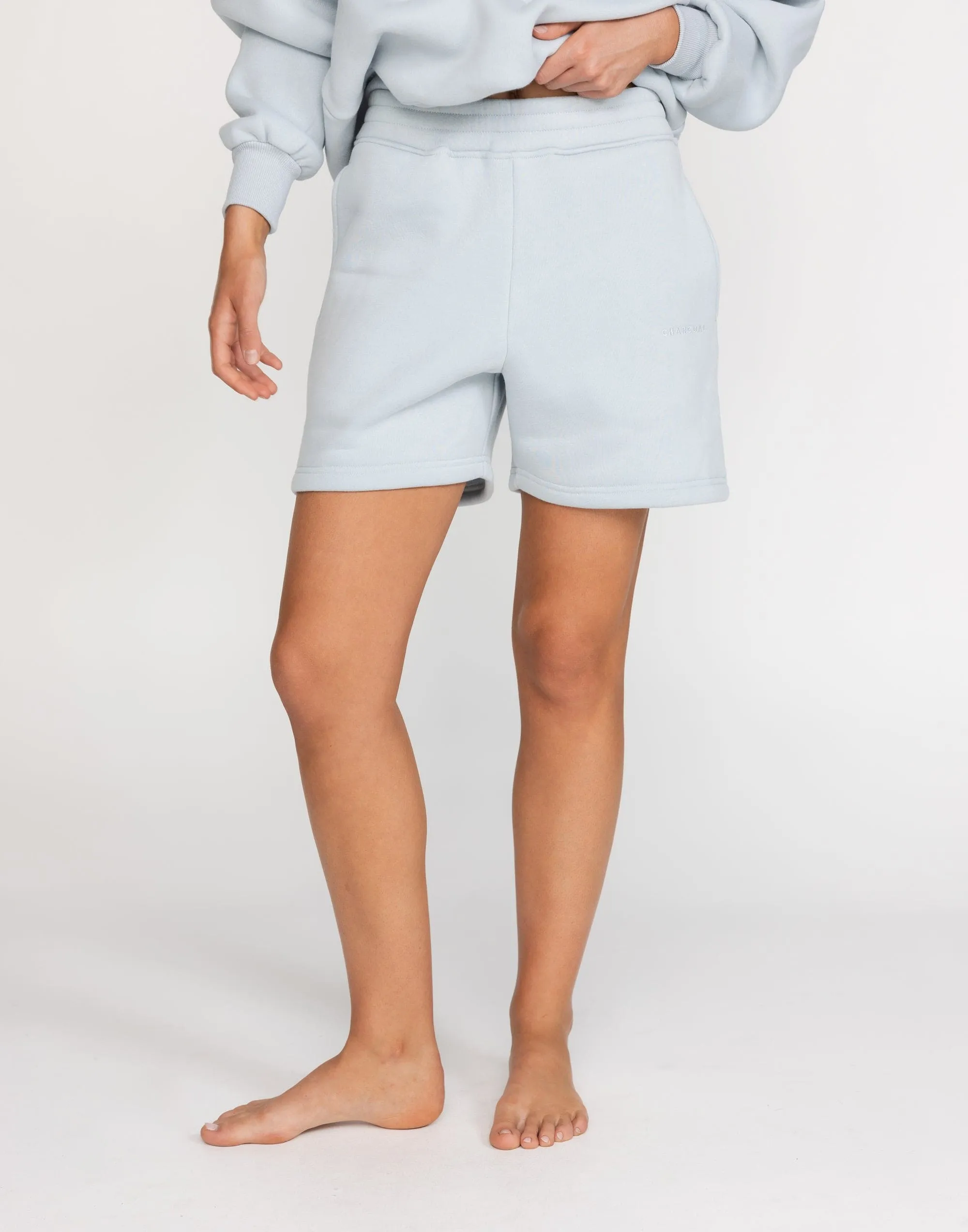 Clayton Sweat Shorts (Baby Blue)