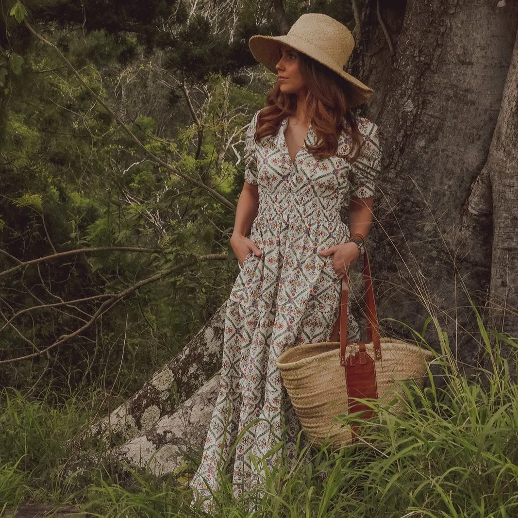 Clementine Floral Maxi Dress