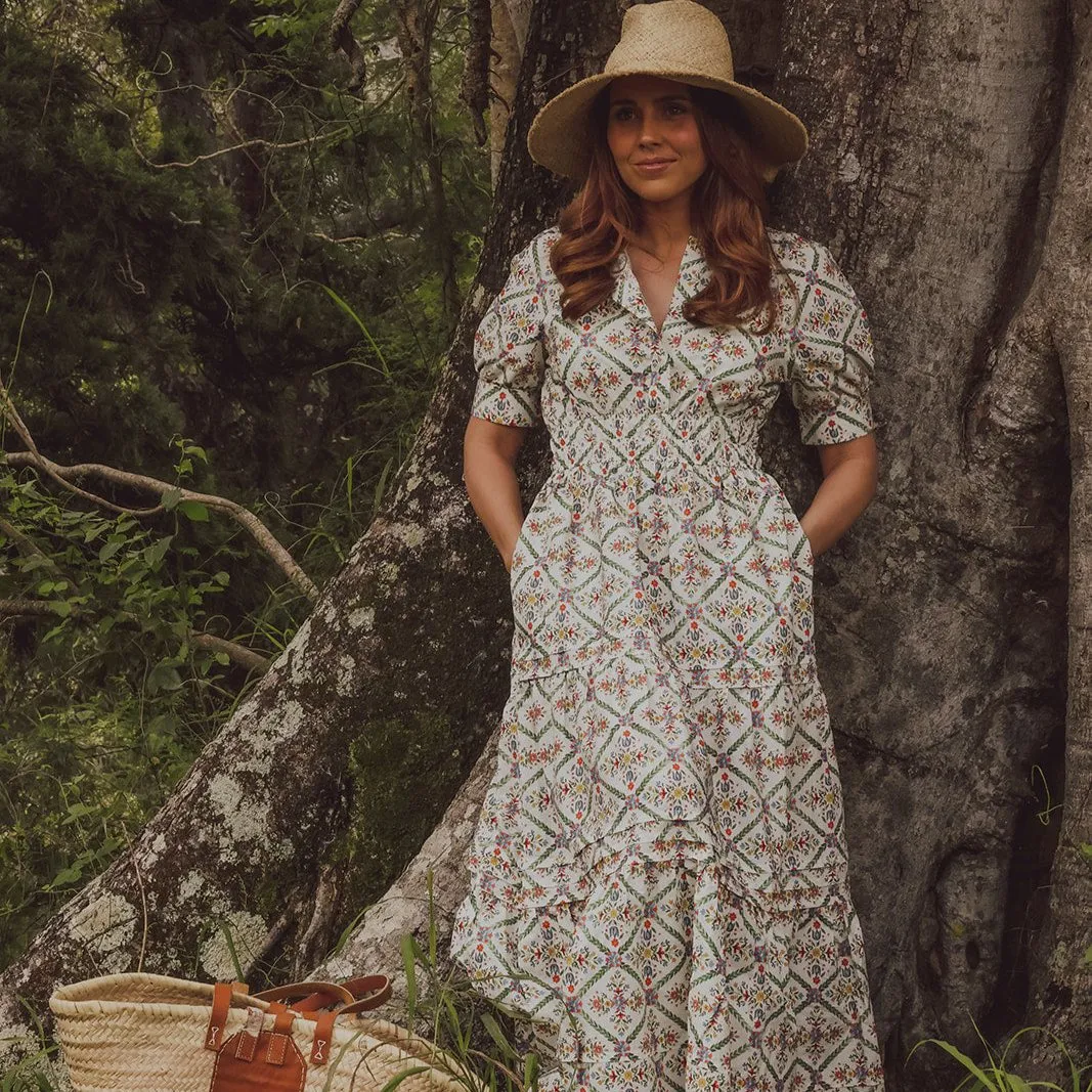 Clementine Floral Maxi Dress