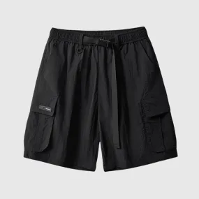 Comfy Solid Cargo Shorts