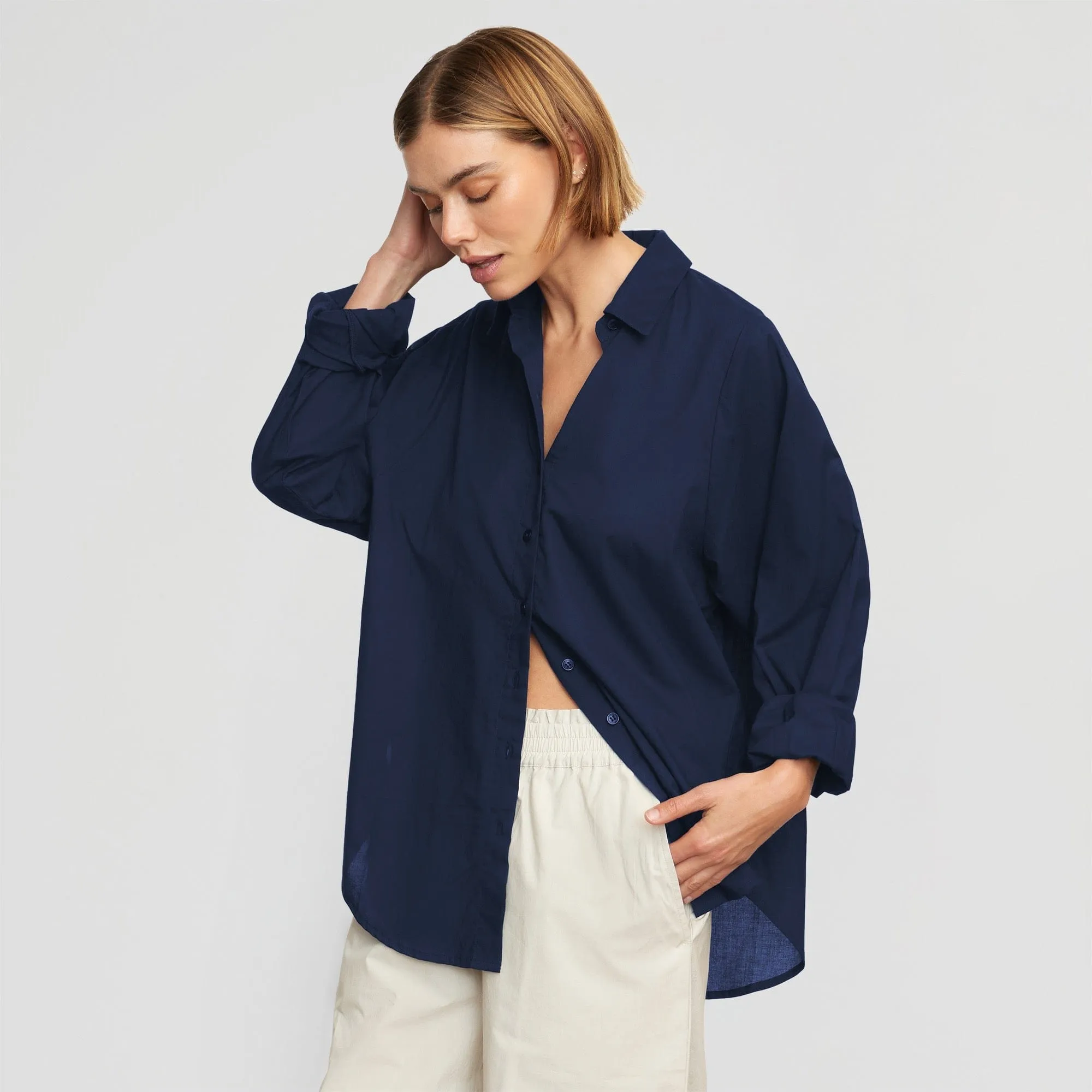 Dakota Oversized Organic Cotton Shirt