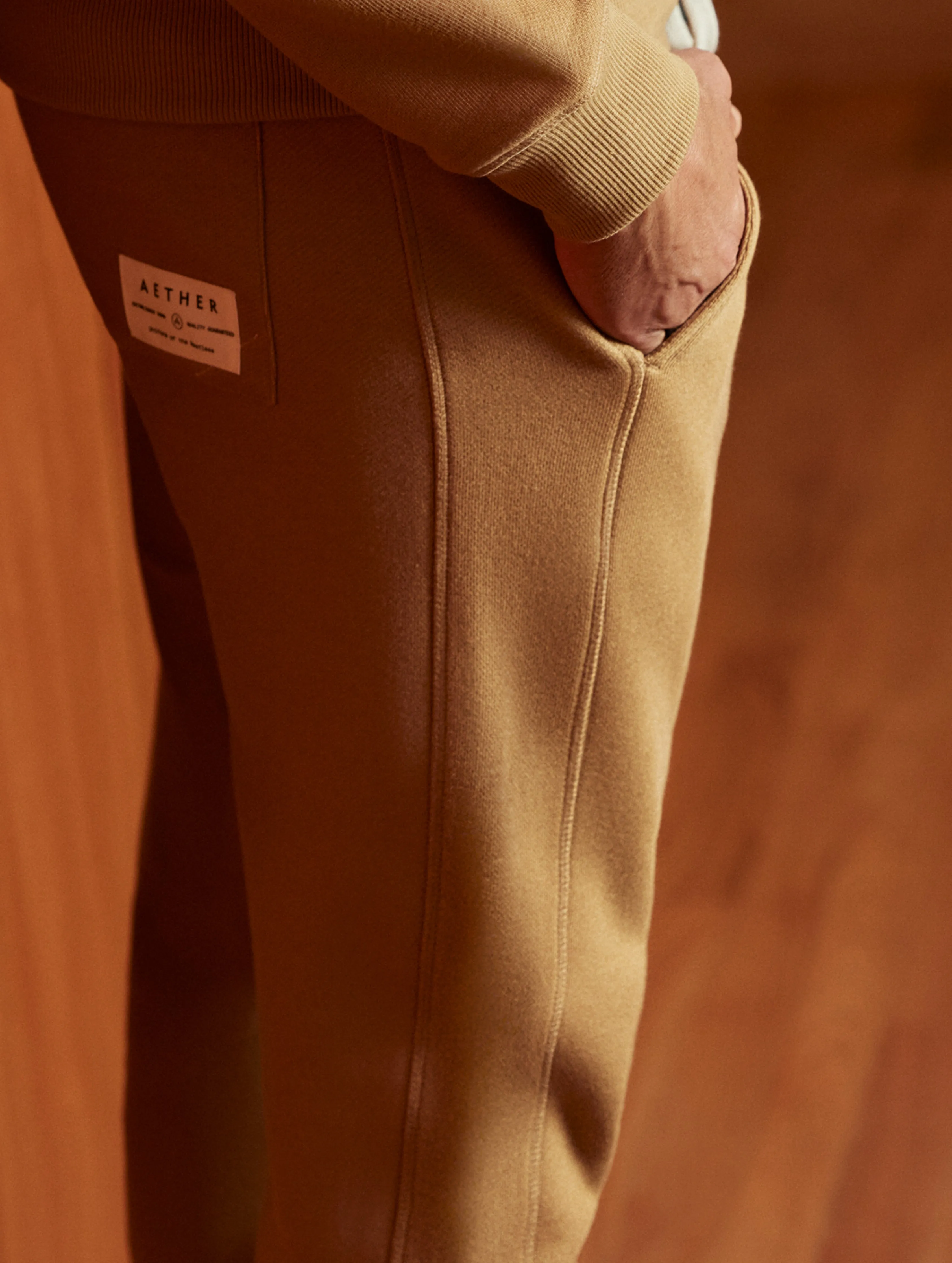 Foundation Sweatpant - Light Camel