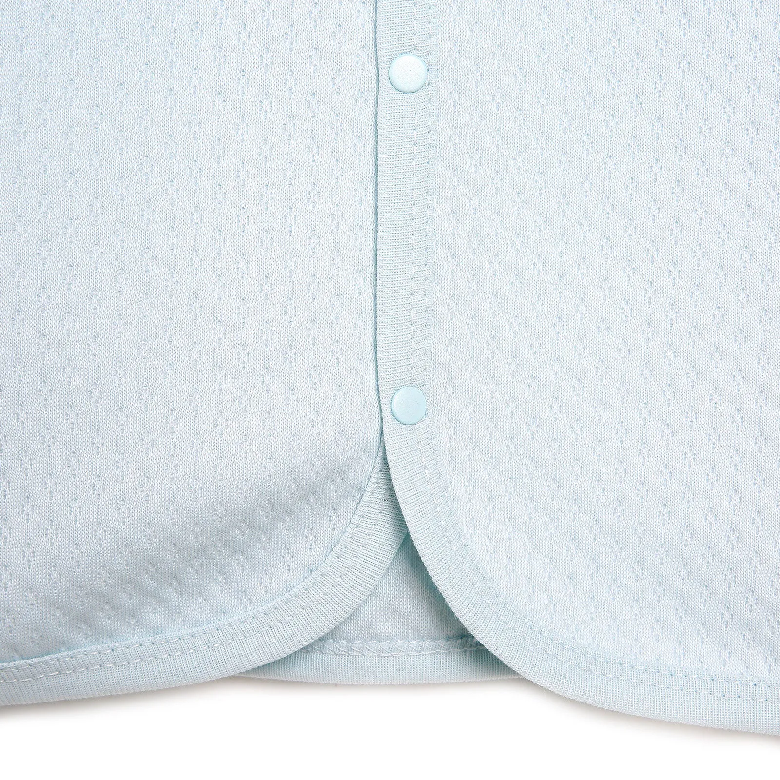 HelloBaby Basic Baby Boy Quilted Vest - Light Blue