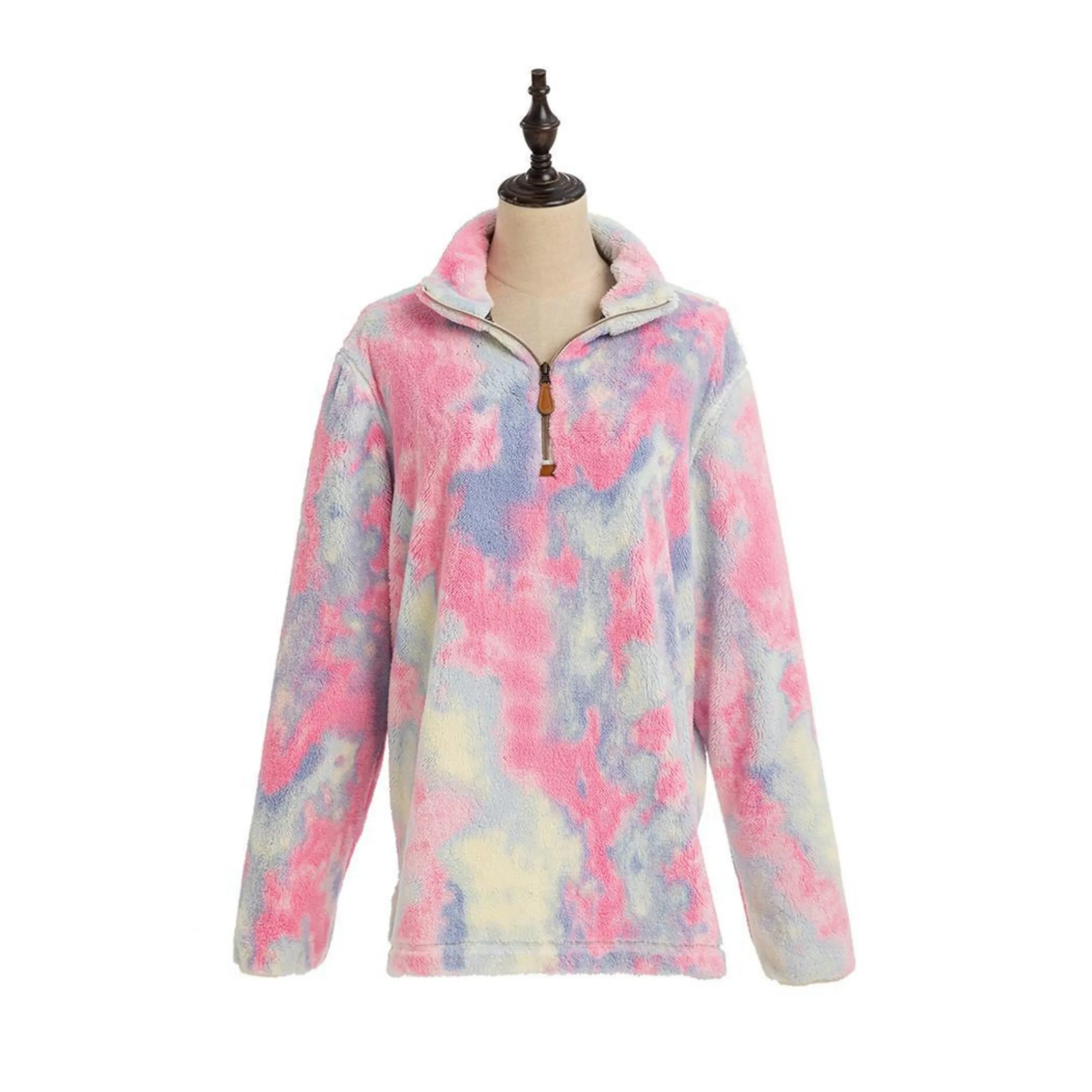 Katydid Tie Dye Sherpa