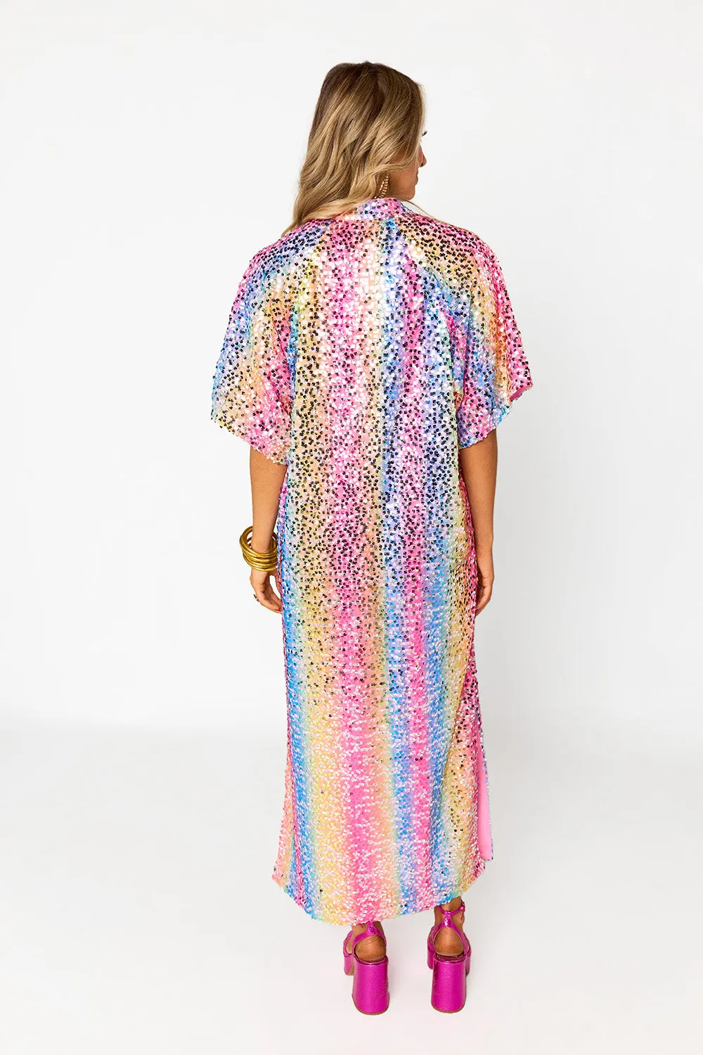 Leighton Sequin Midi Dress - Loving Me