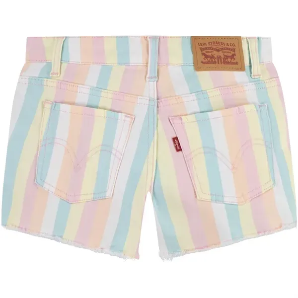 Levi's Printed Fray Hem Gf Shorts Pear Sorbet