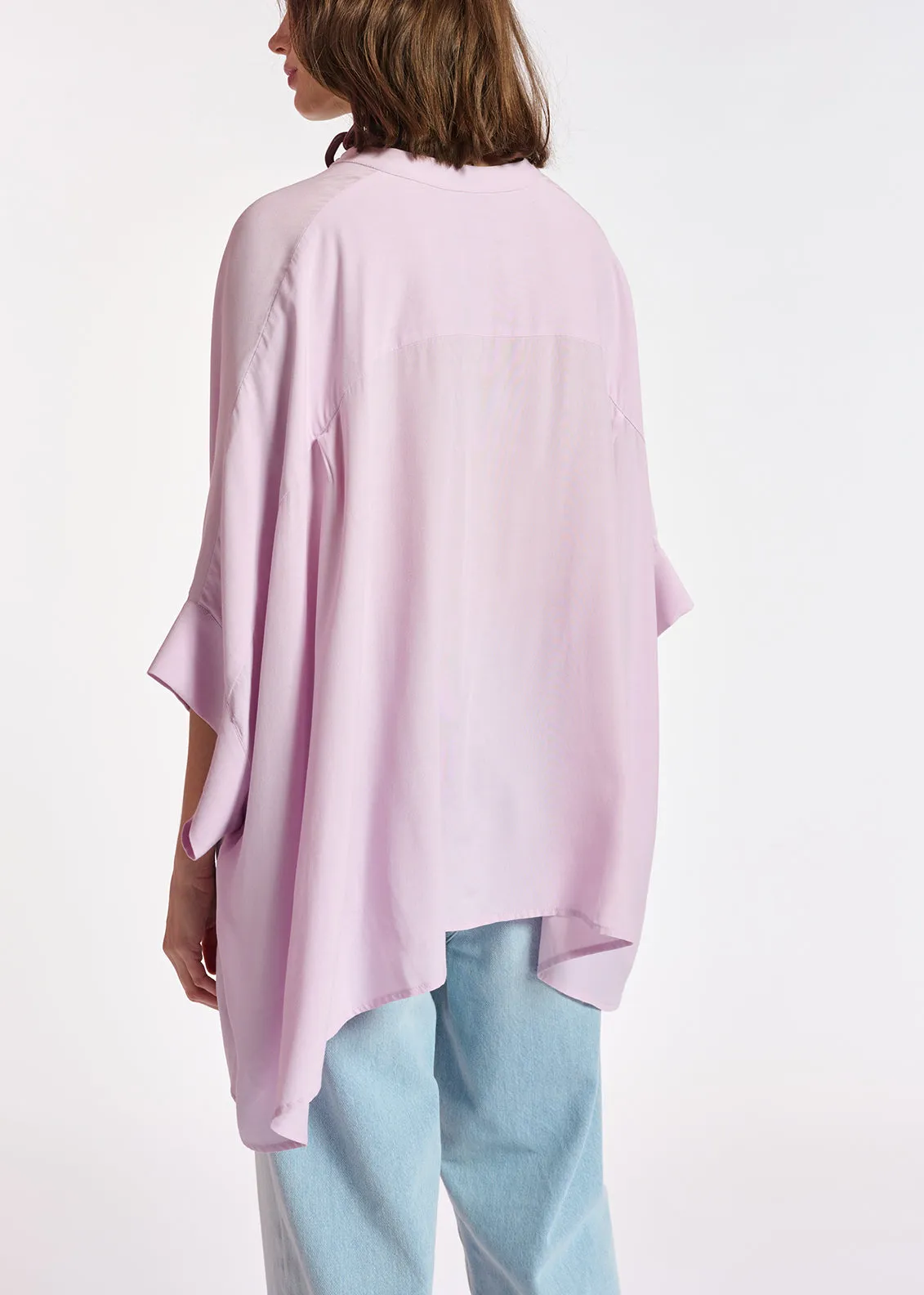 Lilac oversized top