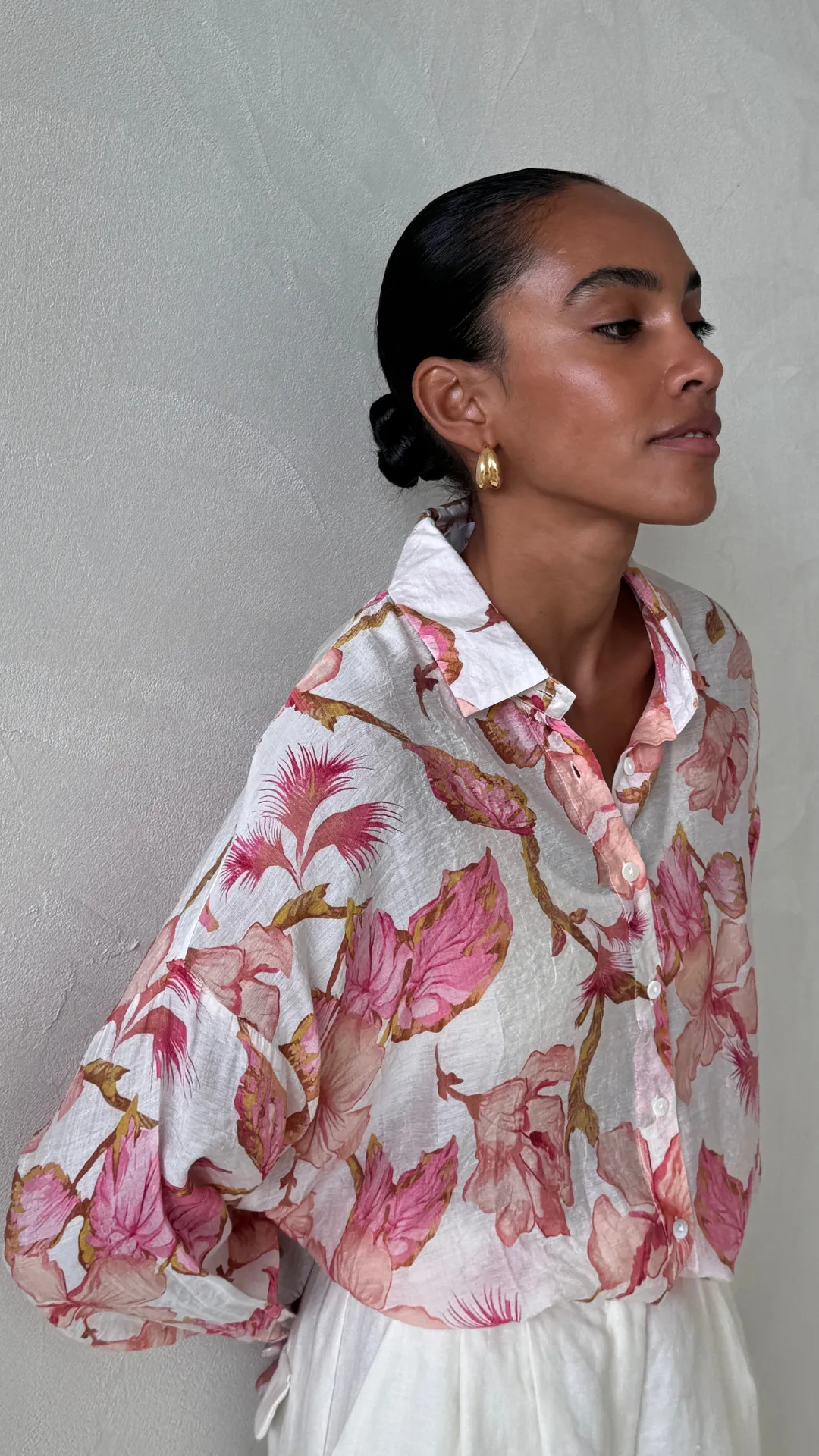 MAXINE SHIRT - FLORAL PRINT