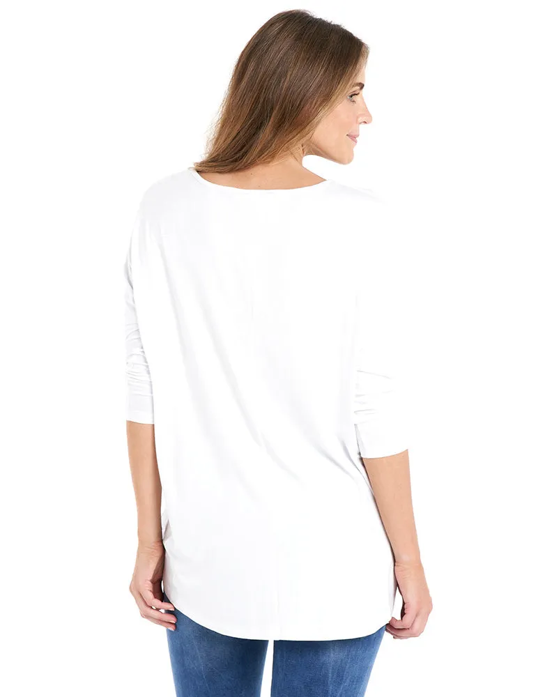 Milan Top - White