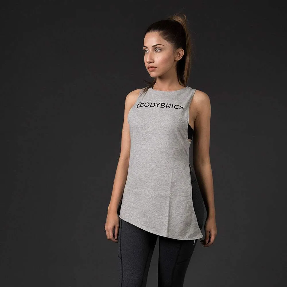 Miring Women Vest - Grey