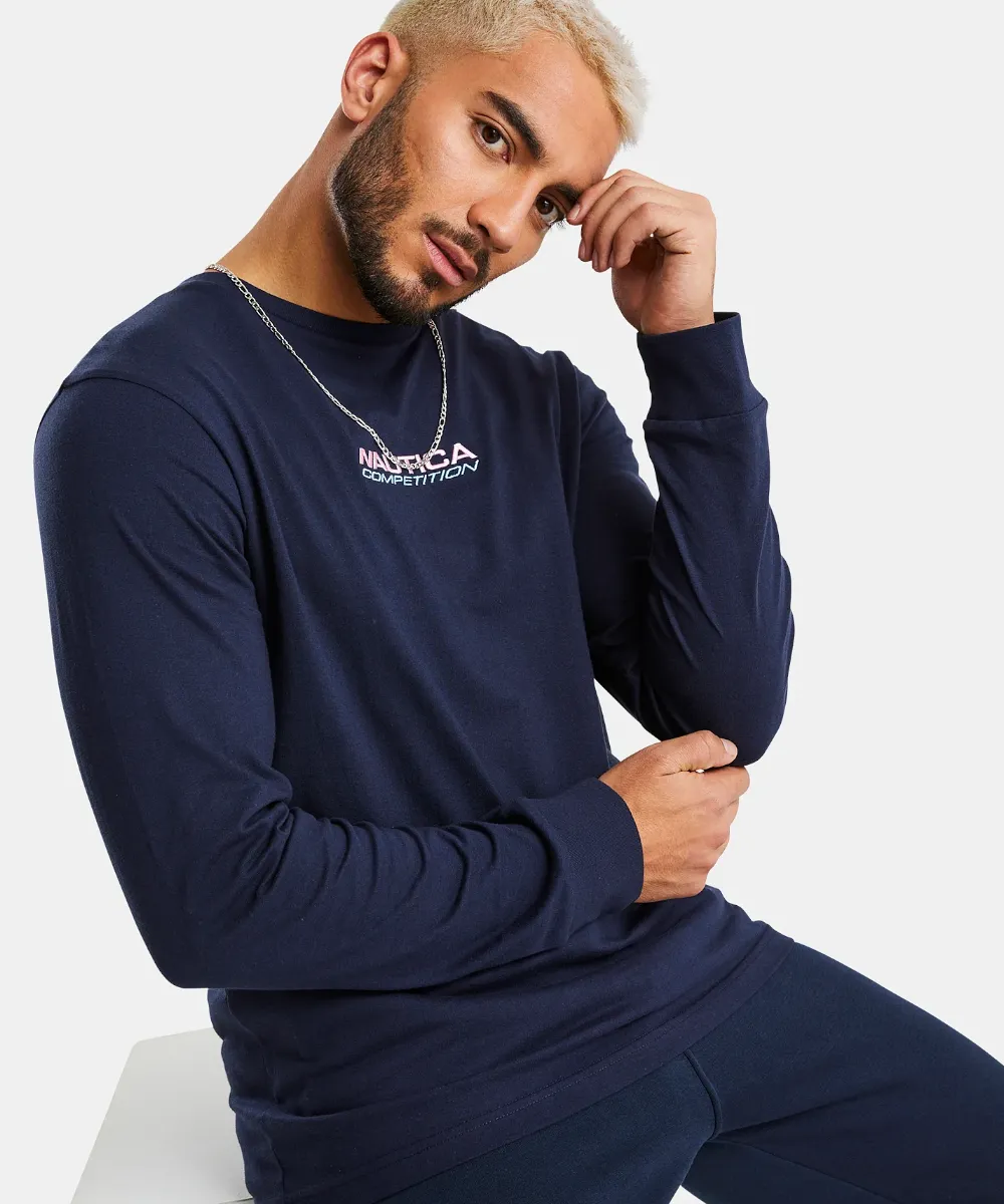 Nautica Competition Laconia LS Tee (Dark Navy)