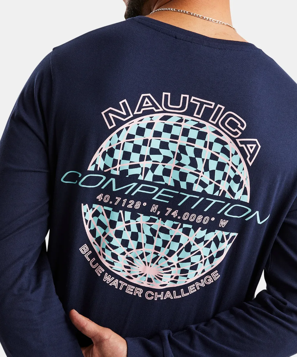 Nautica Competition Laconia LS Tee (Dark Navy)