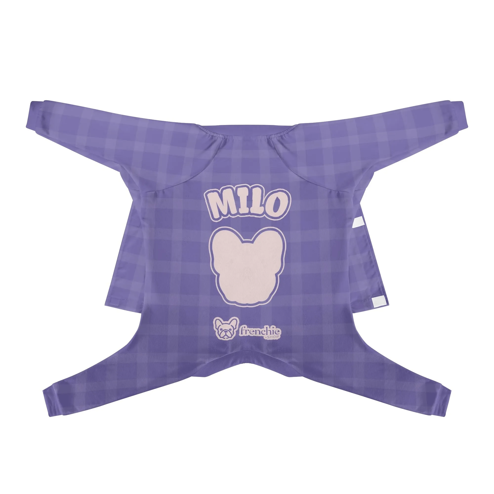 Pepper - Personalized French Bulldog Pajamas with Frenchie’s Name – Ultra-Soft, Cozy, and Adorably Stylish!