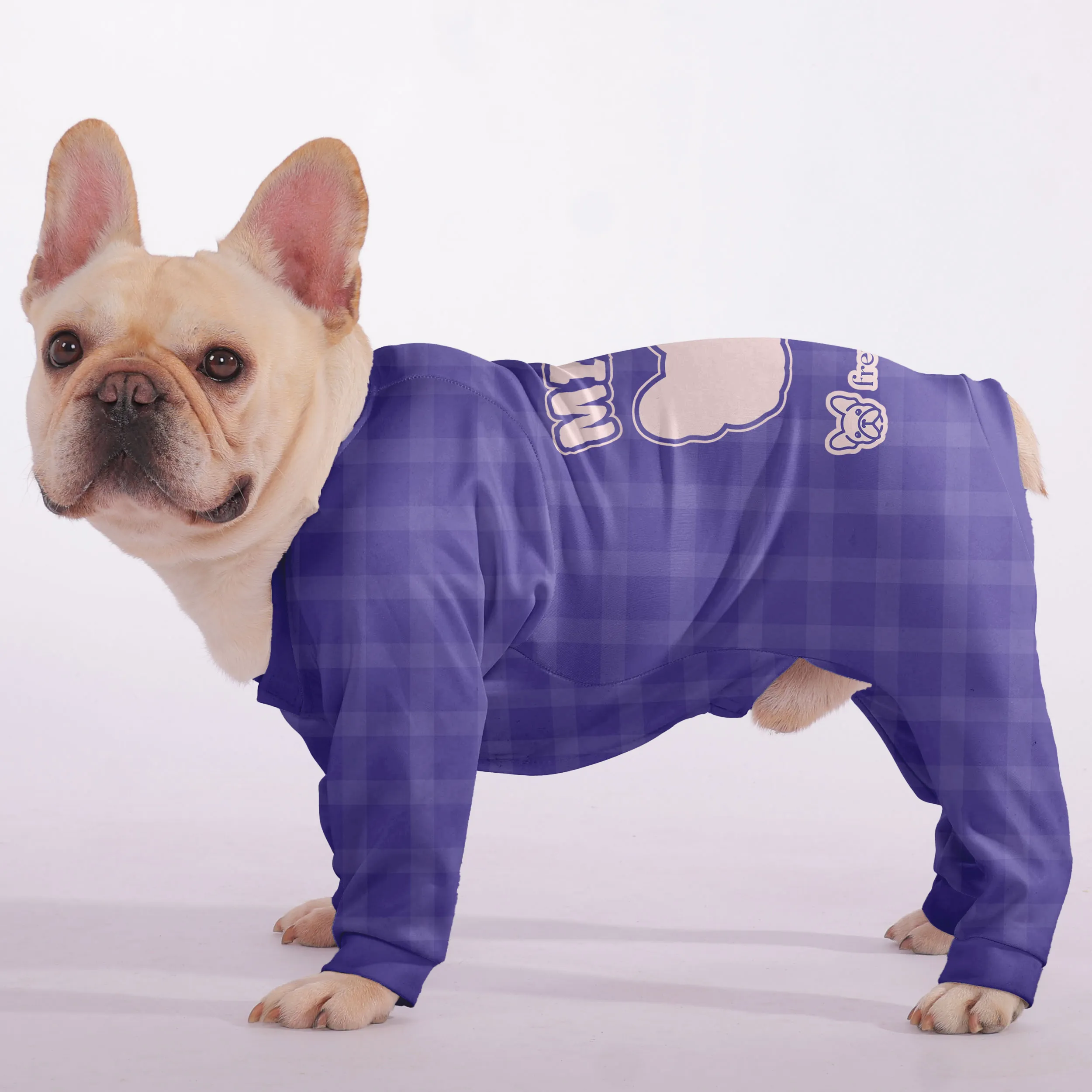 Pepper - Personalized French Bulldog Pajamas with Frenchie’s Name – Ultra-Soft, Cozy, and Adorably Stylish!