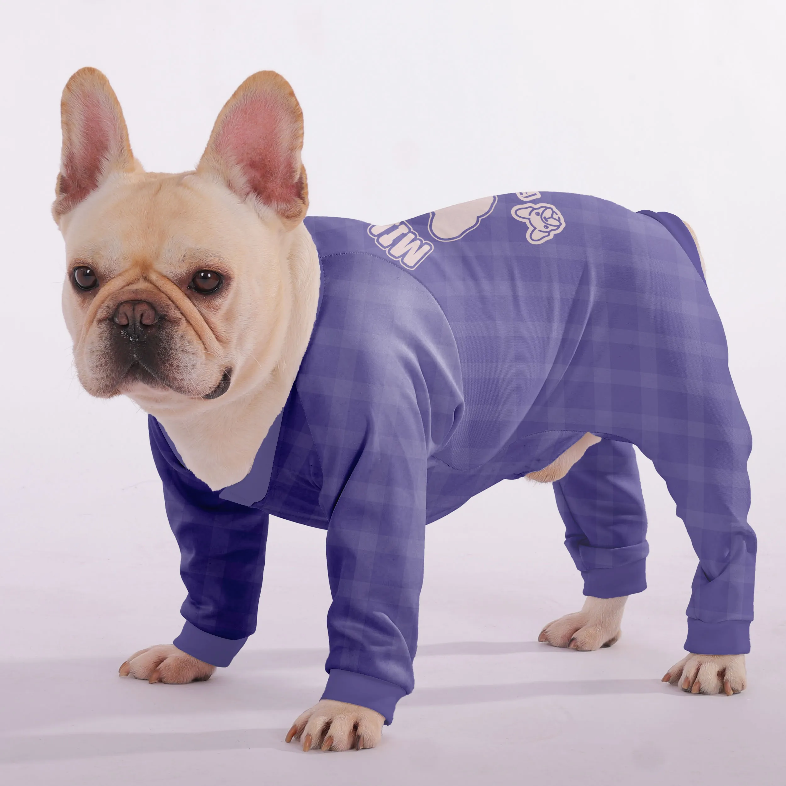 Pepper - Personalized French Bulldog Pajamas with Frenchie’s Name – Ultra-Soft, Cozy, and Adorably Stylish!