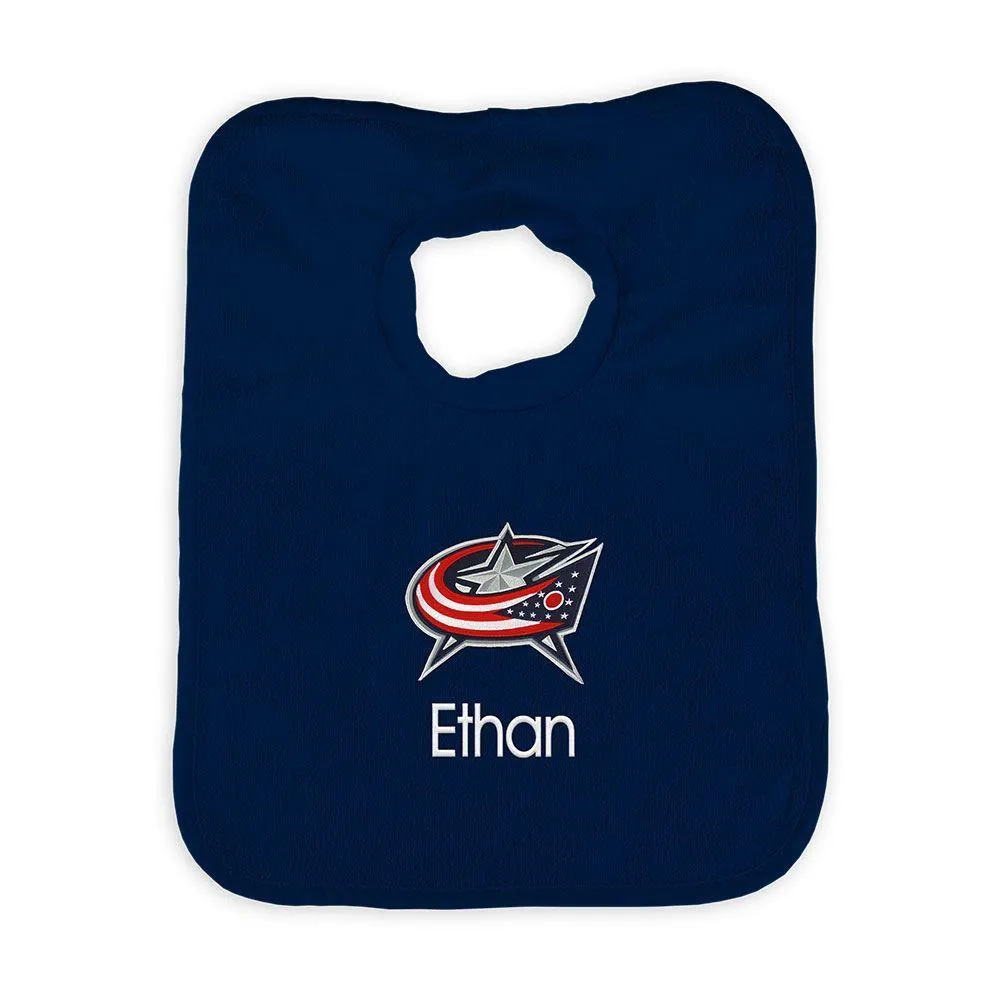 Personalized Columbus Blue Jackets Bib