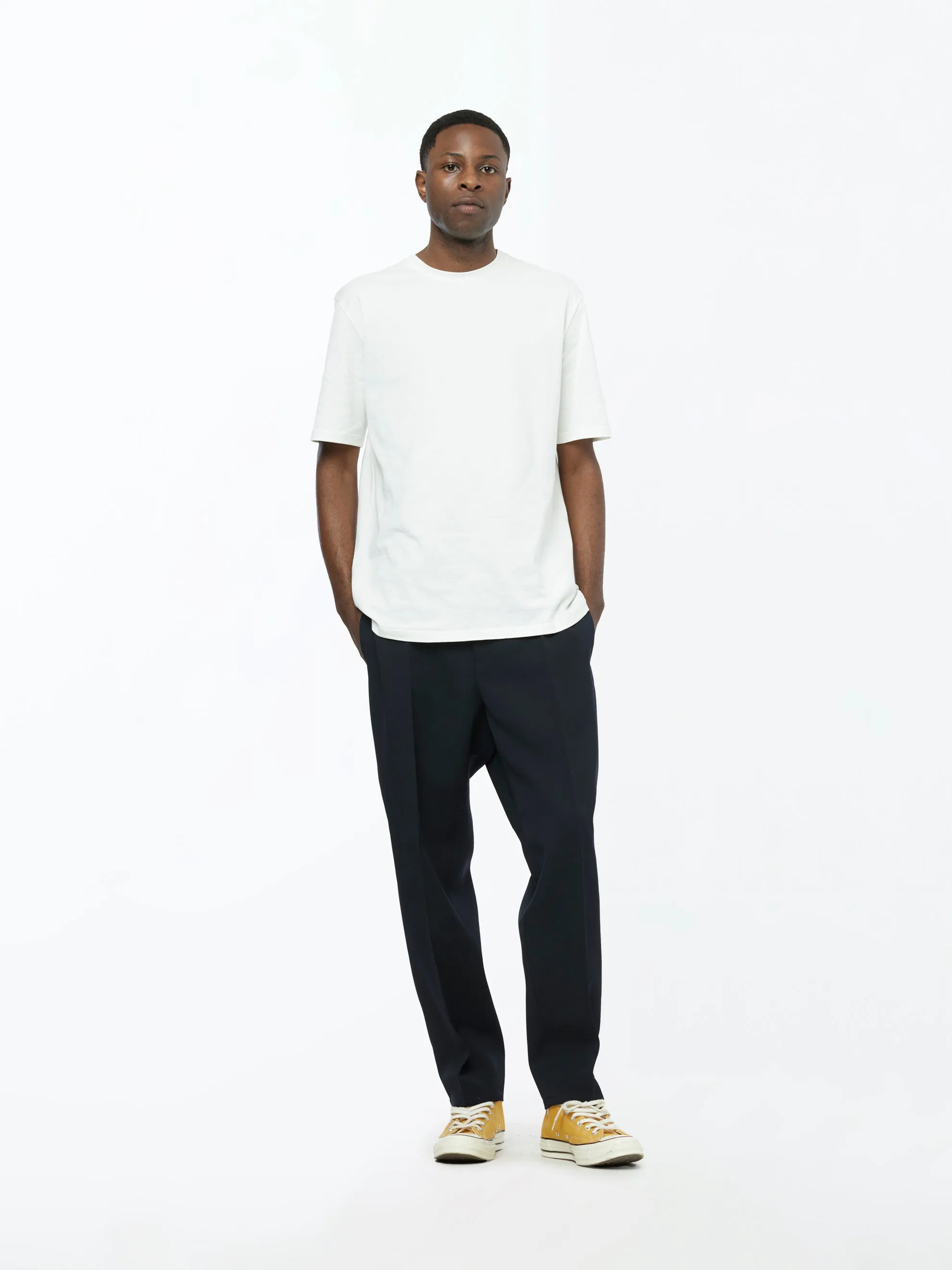 Relaxed Fit Trousers (Midnight)