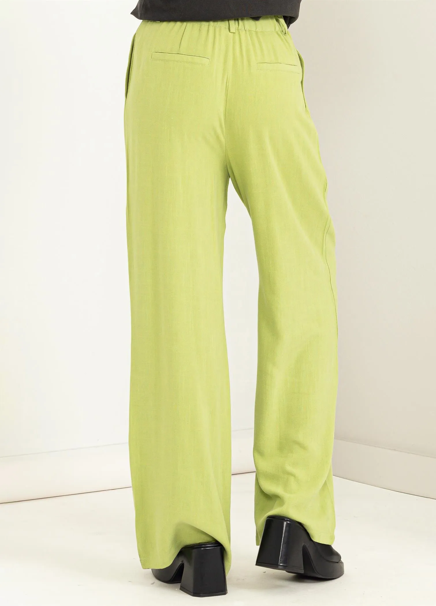 Relaxed High Waisted Trousers