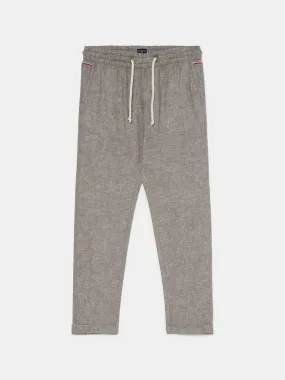 Relaxed Linen Chino Trousers