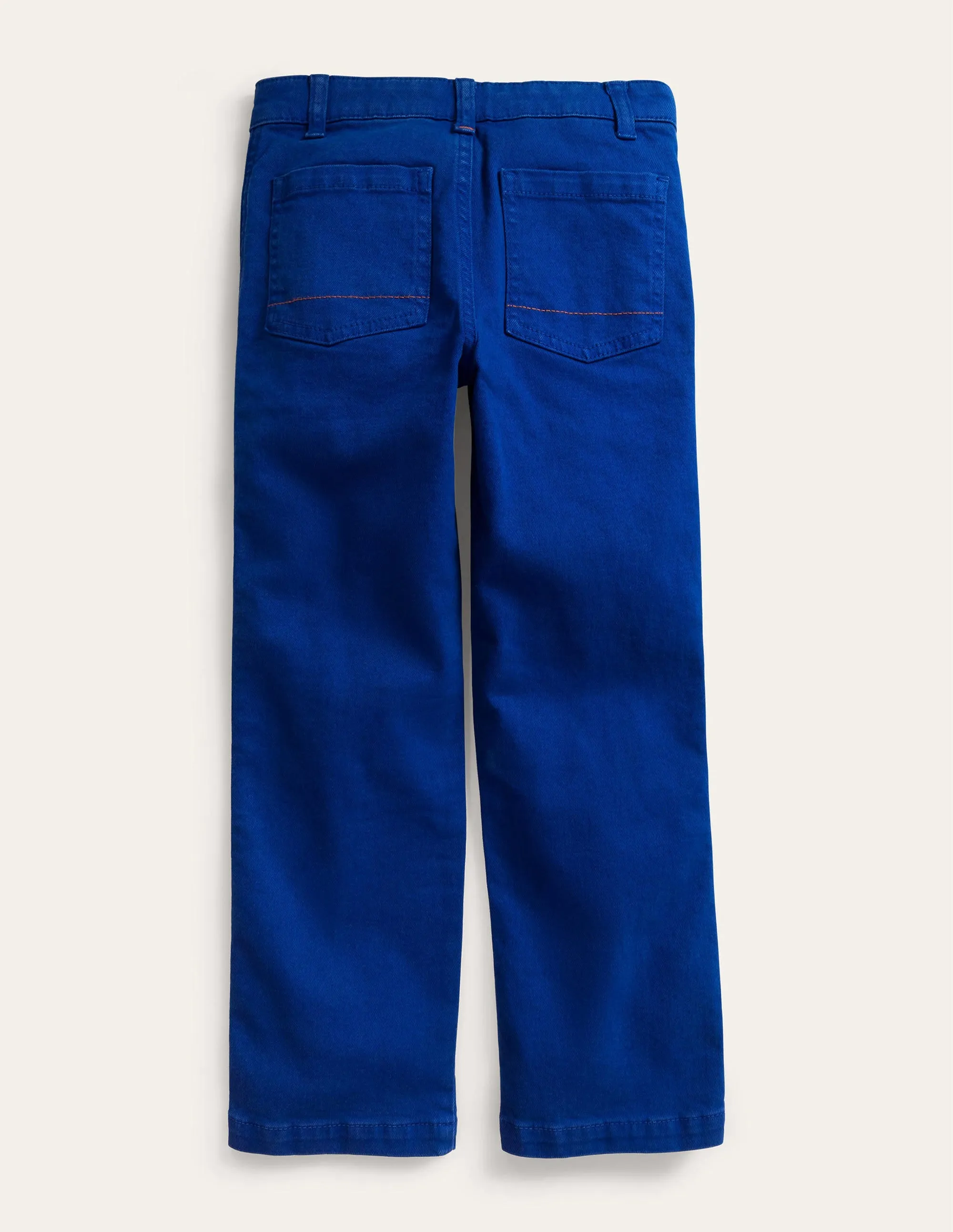 Relaxed Pocket Trousers-Bluing Blue