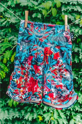 Soft To Touch Kids Jogger Shorts - Voodoo Glitch