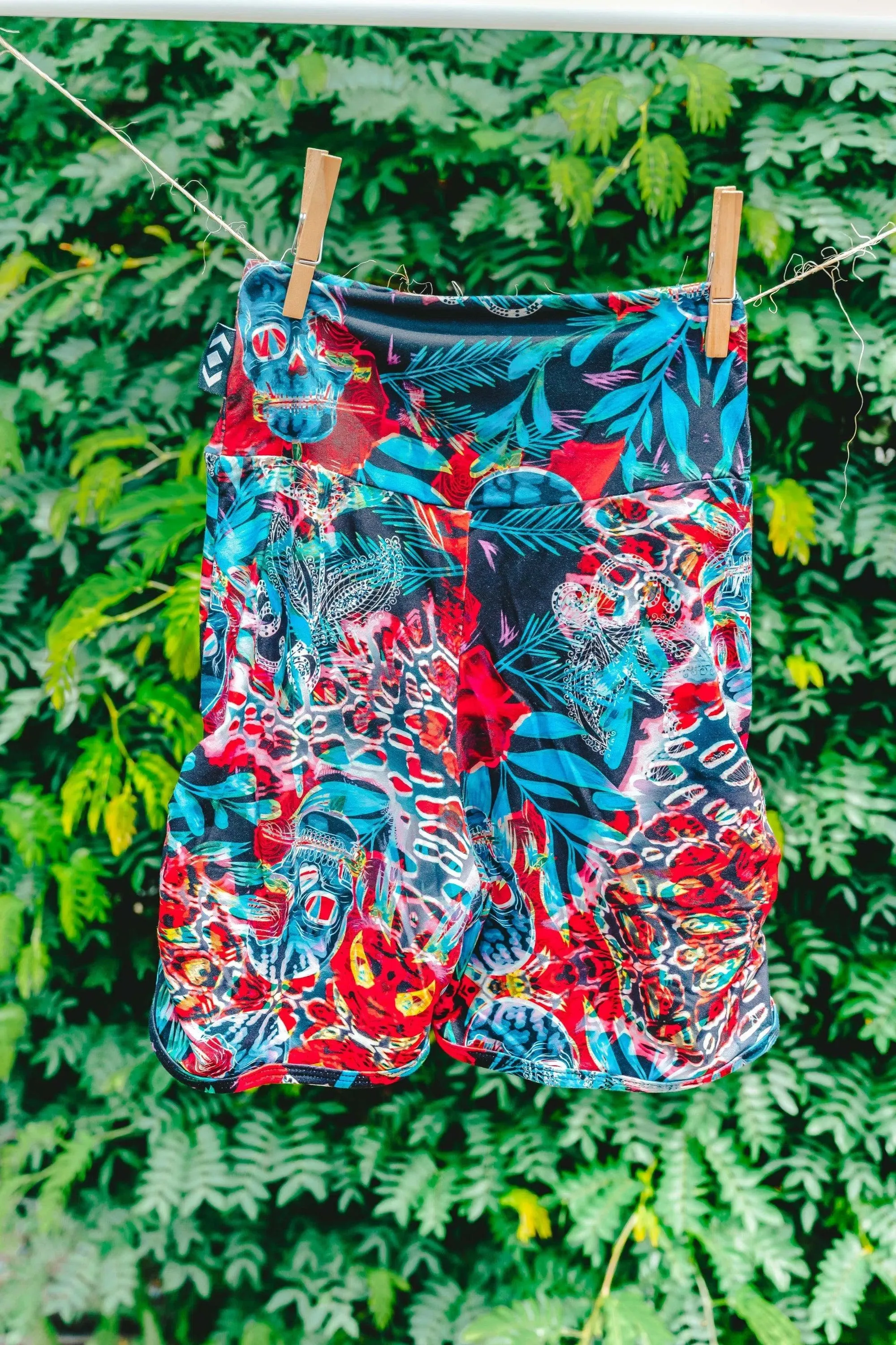 Soft To Touch Kids Jogger Shorts - Voodoo Glitch