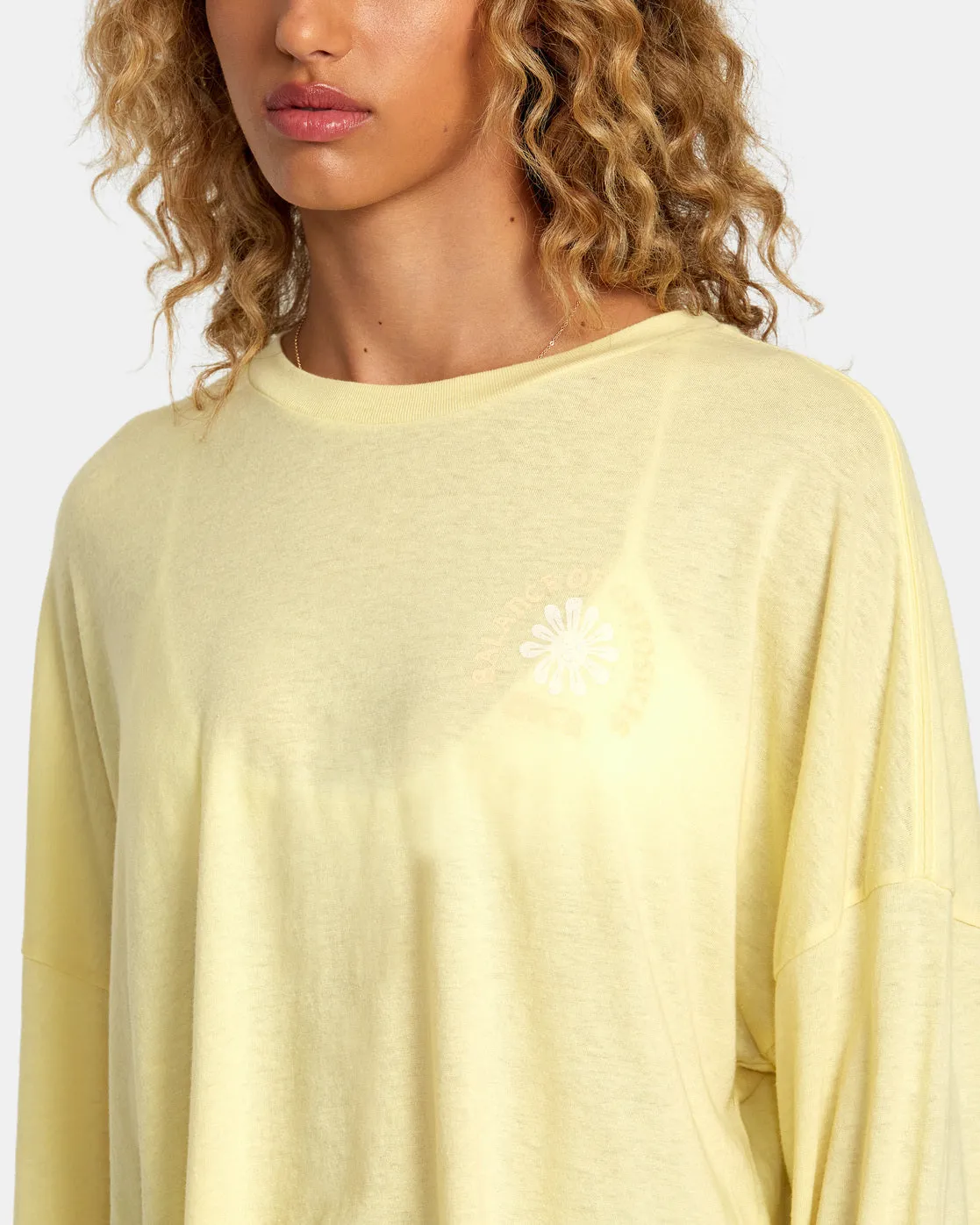 Sol Long Sleeve Tee - Golden