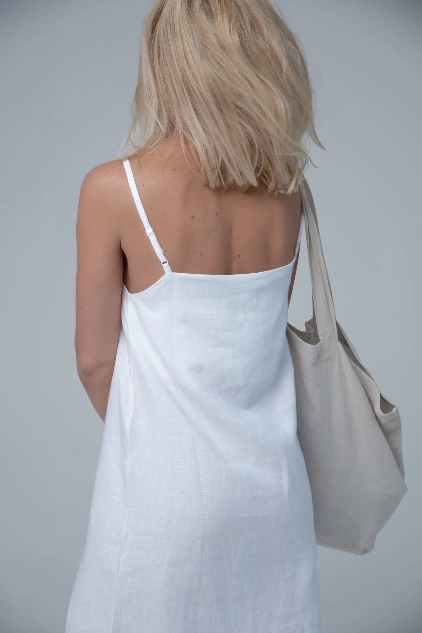 The Alexandra Linen Dress