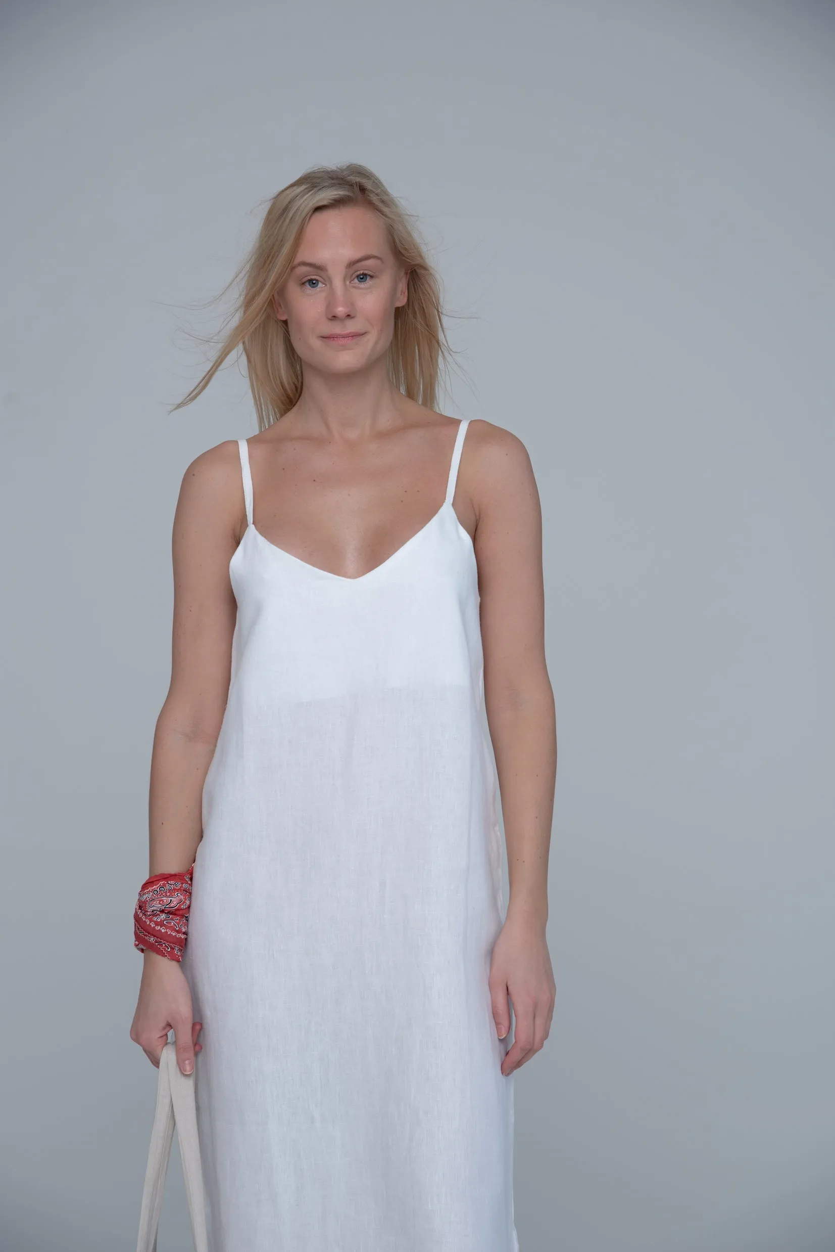 The Alexandra Linen Dress