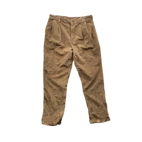 Vintage Jos. A. Bank Men's Camel Brown Relaxed Corduroy Trousers