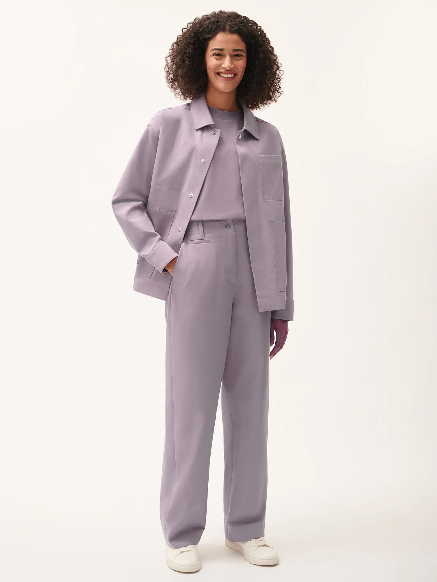 Women's DNA Utility Trousers—raisin purple