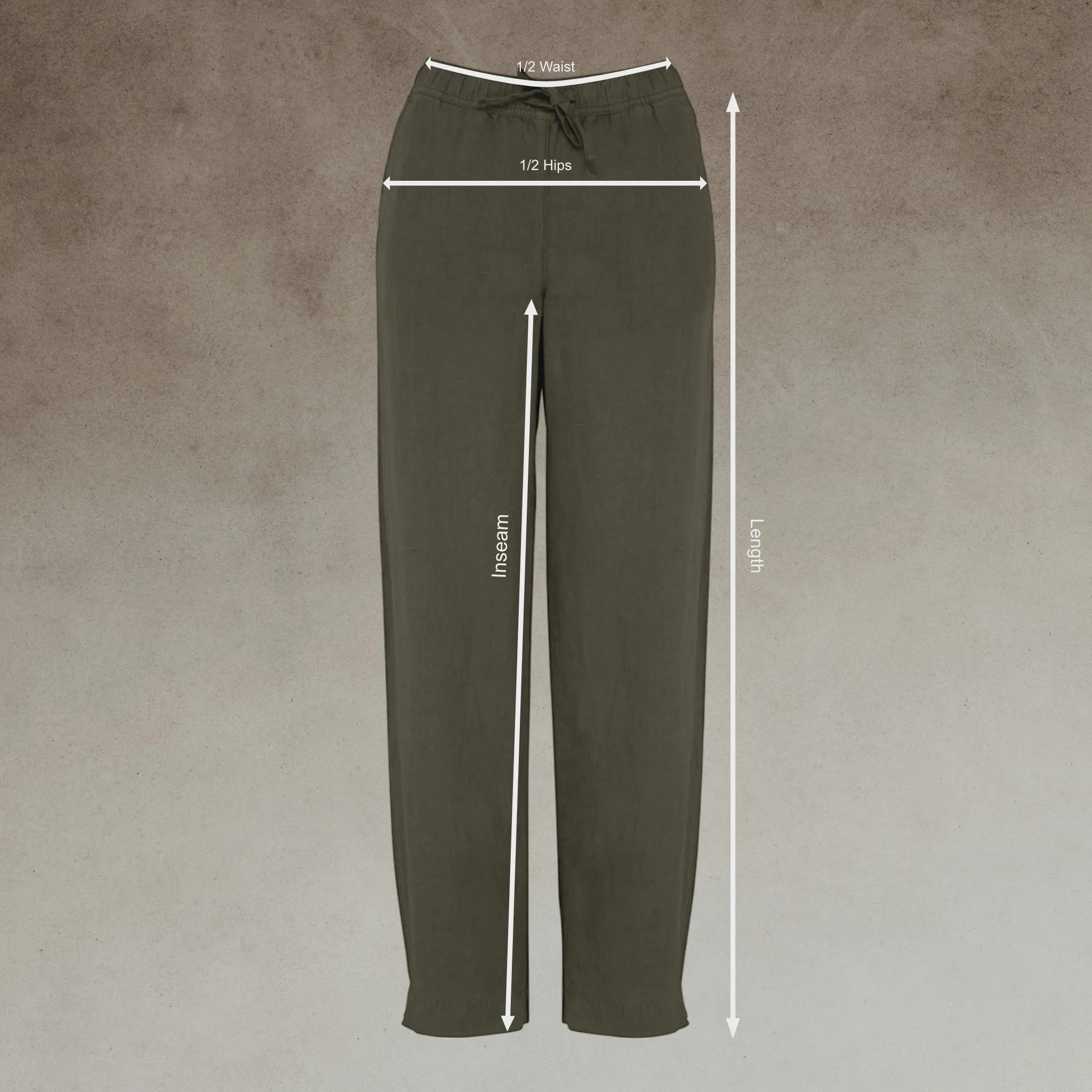 Women’s Linen Relaxed Fit Trousers