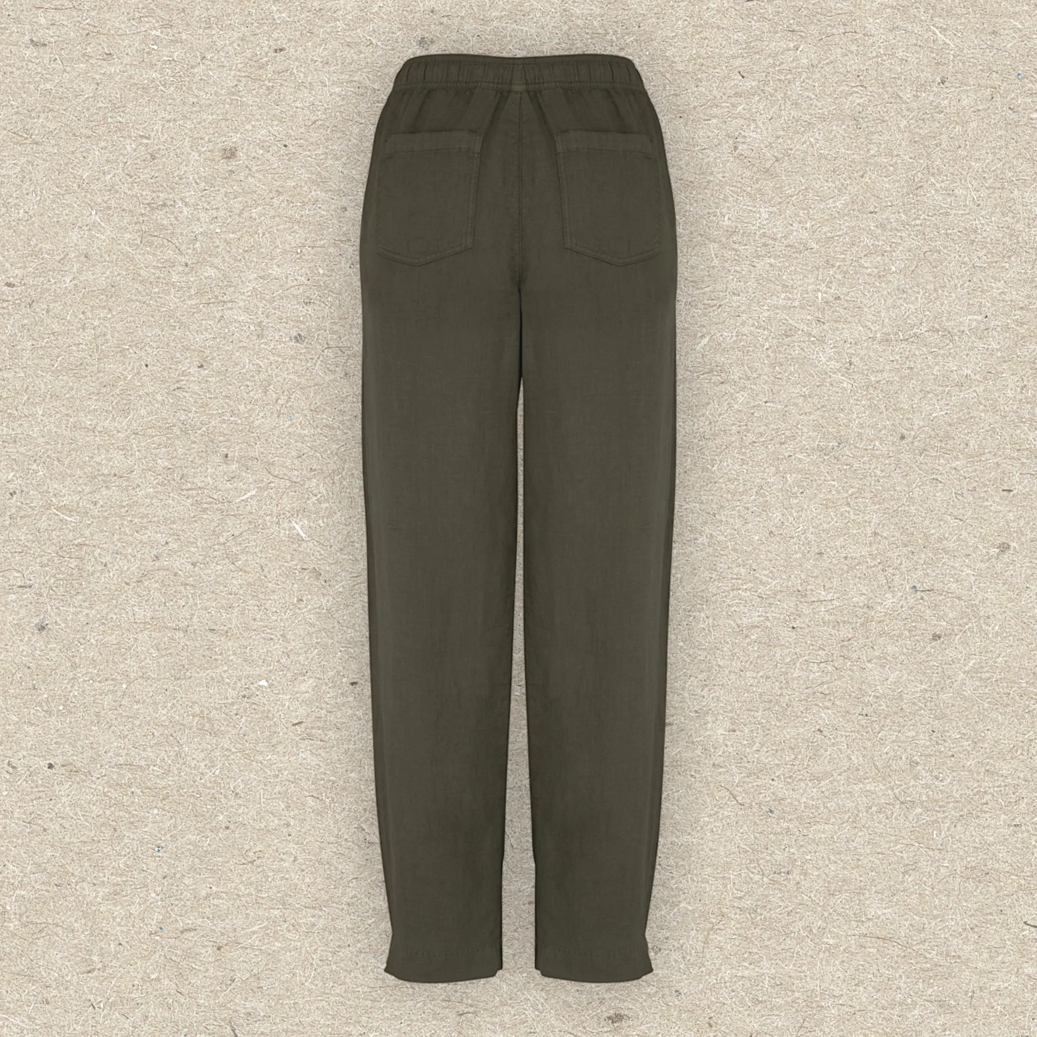 Women’s Linen Relaxed Fit Trousers